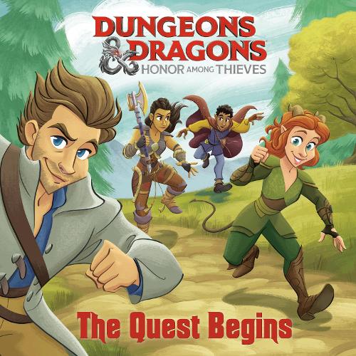 Паперова книга «The Quest Begins (Dungeons & Dragons: Honor Among Thieves)», авторів Алан Батсон, Метт Хантлі - фото №1