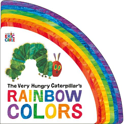 Бумажная книга «The Very Hungry Caterpillar's Rainbow Colors», автор Эрик Карл - фото №1