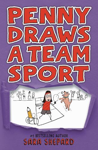Паперова книга «Penny Draws a Team Sport», автор Сара Шепард - фото №1