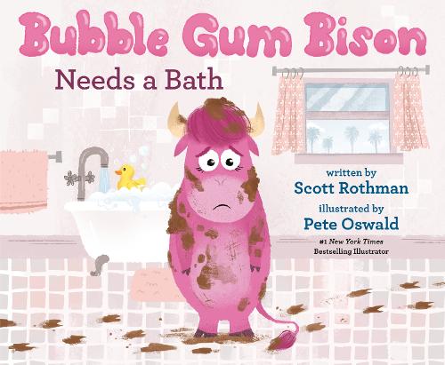 Паперова книга «Bubble Gum Bison Needs a Bath», авторів Піт Освальд, Скотт Ротман - фото №1