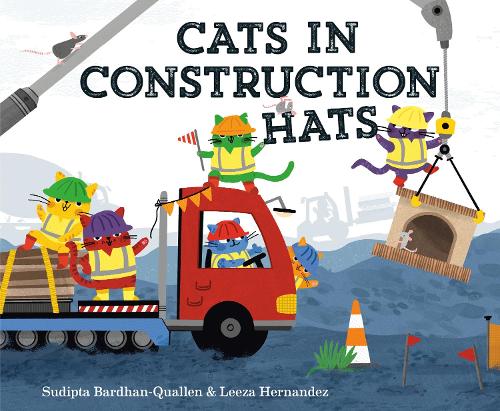 Бумажная книга «Cats in Construction Hats», авторов Лиза Эрнандес, Судипта Бардхан-Кваллен - фото №1