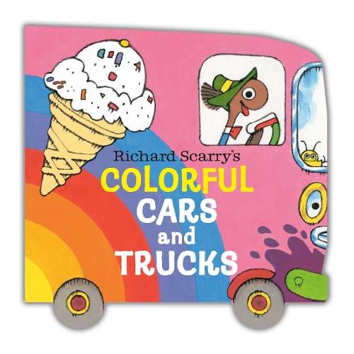 Паперова книга «Richard Scarry's Colorful Cars and Trucks», автор Річард Скаррі - фото №1