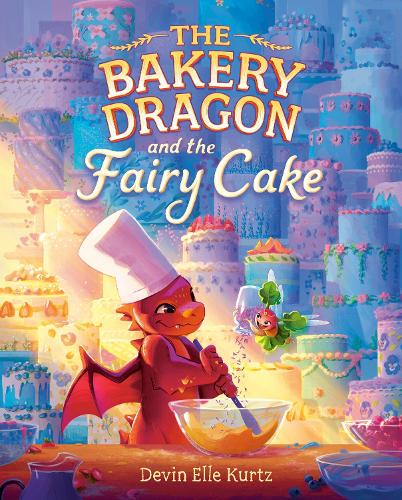Паперова книга «The Bakery Dragon and the Fairy Cake», автор Девін Ель Курц - фото №1