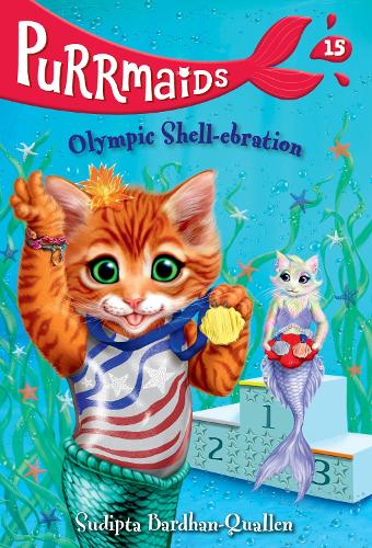 Паперова книга «Purrmaids #15: Olympic Shell-ebration», автор Судіпта Бардхан-Куаллен - фото №1