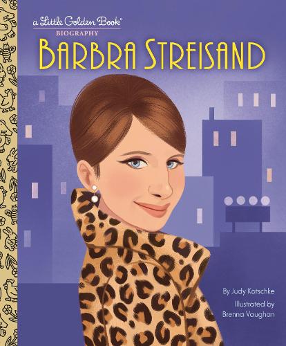 Бумажная книга «Barbra Streisand: A Little Golden Book Biography», автор Бренна Воган - фото №1
