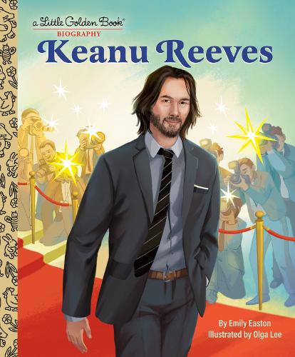 Бумажная книга «Keanu Reeves: A Little Golden Book Biography», авторов Эмили Истон, Ольга Ли - фото №1