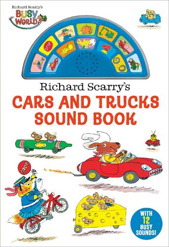 Бумажная книга «Richard Scarry's Cars and Trucks Sound Book», автор Ричард Скарри - фото №1