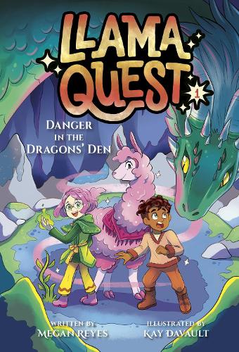 Бумажная книга «Llama Quest #1: Danger in the Dragons' Den», авторов Кей Даво, Меган Рейес - фото №1