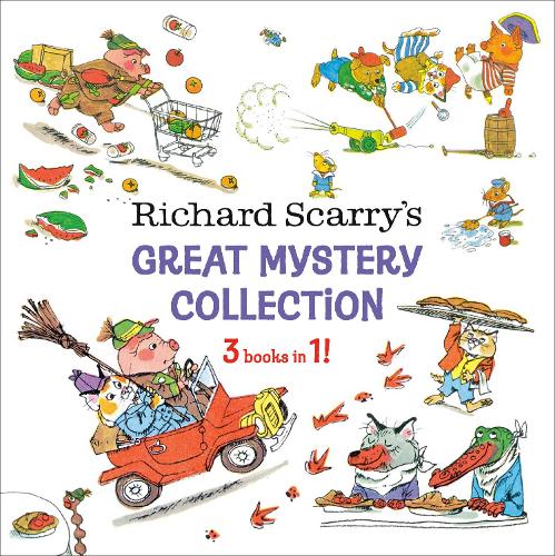 Бумажная книга «Richard Scarry's Great Mystery Collection: 3-books-in-1!», автор Ричард Скарри - фото №1