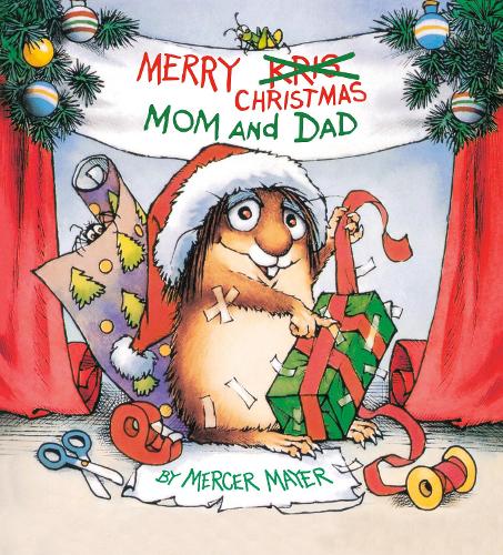 Бумажная книга «Merry Christmas, Mom and Dad», автор Мерсер Майер - фото №1