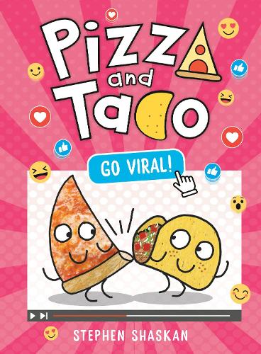 Бумажная книга «Pizza and Taco: Go Viral!: (A Graphic Novel)», автор Стивен Шаскан - фото №1