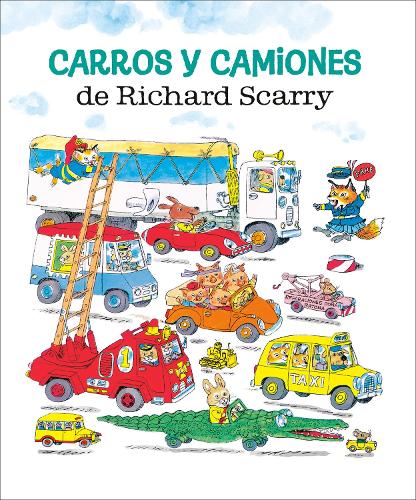 Бумажная книга «Carros y camiones de Richard Scarry (Richard Scarry's Cars and Trucks and Things that Go Spanish Edition)», автор Ричард Скарри - фото №1