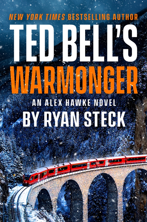 Paper book «Ted Bell's Warmonger», author Ryan Steck - фото №1
