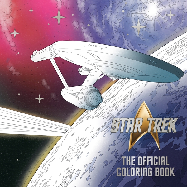 Бумажная книга «Star Trek: The Official Coloring Book», автор Официально лицензировано Star Trek - фото №1