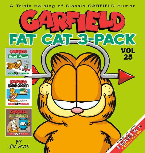 Бумажная книга «Garfield Fat Cat 3-Pack #25», автор Джим Дэвис - фото №1