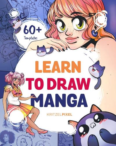 Паперова книга «Learn to Draw Manga», автор KritzelPixel - фото №1