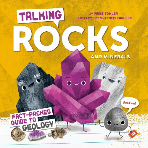 Паперова книга «Talking Rocks and Minerals: Fact-Packed Guide to Geology», автор Пейдж Таулер - фото №1