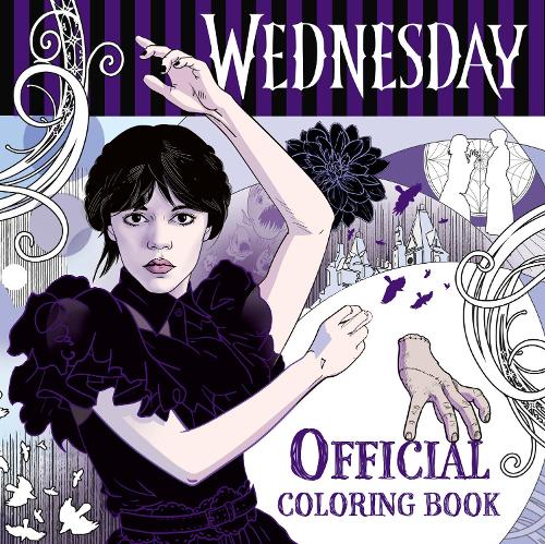 Бумажная книга «Wednesday Official Coloring Book», автор Рэндом Хаус - фото №1