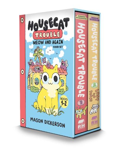 Паперова книга «Housecat Trouble: Meow and Again Boxed Set: Housecat Trouble, Lost and Found (A Graphic Novel Boxed Set)», автор Мейсон Дікерсон - фото №1