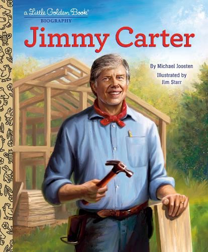 Паперова книга «Jimmy Carter: A Little Golden Book Biography», автор Майкл Джустен - фото №1
