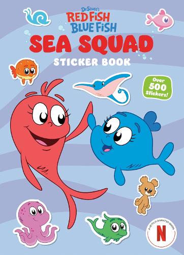 Бумажная книга «Sea Squad Sticker Book (Dr. Seuss's Red Fish Blue Fish): A Sticker and Activity Book for Kids», автор Теодор С. Гейзель - фото №1