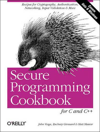 [object Object] «Secure Programming Cookbook for C & C++», автор Джон Виега - фото №1