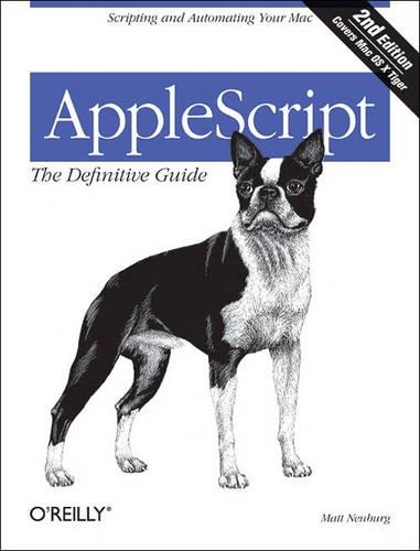 [object Object] «Applescript», автор Метт Нойбург - фото №1