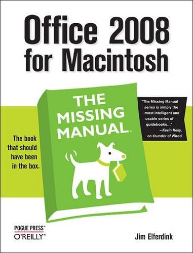 [object Object] «Office 2008 for Macintosh: The Missing Manual, 4th Edition», автор Джим Елфердінк - фото №1