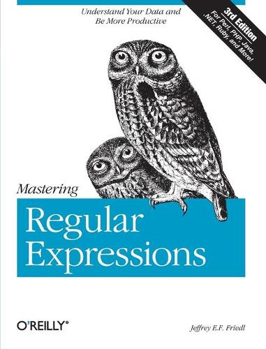 Паперова книга «Mastering Regular Expressions», автор Джеффрі Е. Ф. Фрідл - фото №1