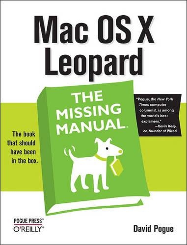 [object Object] «Mac OS X Leopard: The Missing Manual», автор Девід Поуг - фото №1