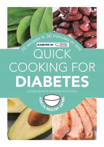 Паперова книга «Quick Cooking for Diabetes: 70 recipes in 30 minutes or less», авторів Луїза Блер, Норма МакГоф - фото №1