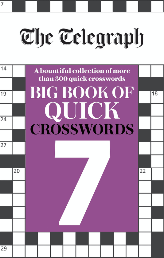 Бумажная книга «The Telegraph Big Book of Quick Crosswords 7» - фото №1