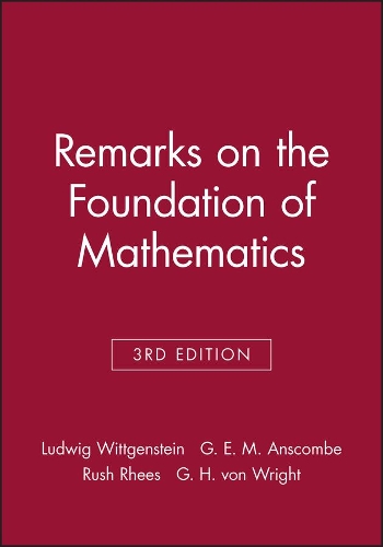 Паперова книга «Remarks on the Foundation of Mathematics», автор Людвіг Вітгенштейн - фото №1