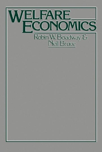 Бумажная книга «Welfare Economics», авторов Брюс Нил, Р. Ф. Бодвей - фото №1