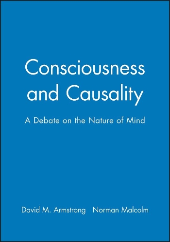 Паперова книга «Consciousness and Causality: A Debate on the Nature of Mind», автор Девід М. Армстронг - фото №1