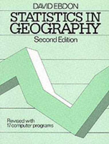 [object Object] «Statistics in Geography: A Practical Approach - Revised with 17 Programs», автор Дэвид Эбдон - фото №1