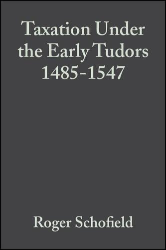 Паперова книга «Taxation Under the Early Tudors 1485 - 1547», автор Роджер Шофілд - фото №1