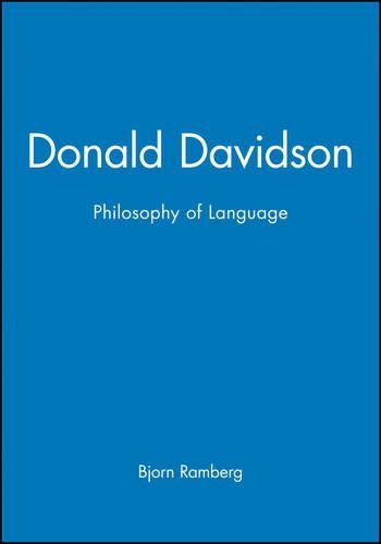 [object Object] «Donald Davidson: Philosophy of Language», автор Бйорн Рамберг - фото №1