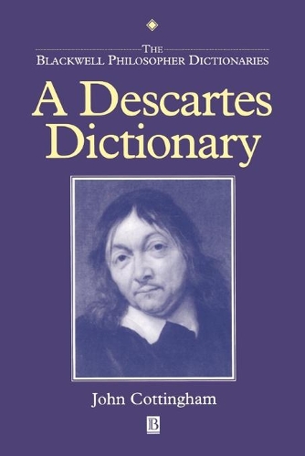 Паперова книга «A Descartes Dictionary», автор Джон Г. Коттінгем - фото №1