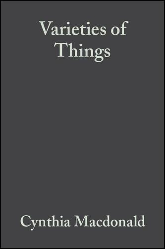 Бумажная книга «Varieties of Things: Foundations of Contemporary Metaphysics», автор Синтия Макдональд - фото №1