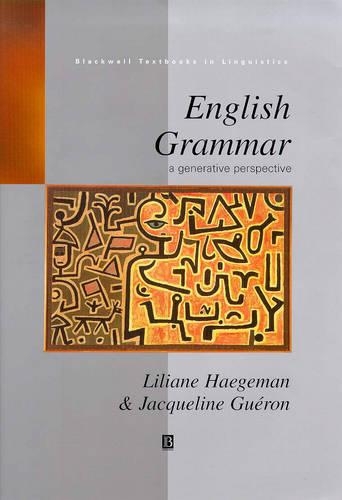 Бумажная книга «English Grammar: A Generative Perspective» - фото №1