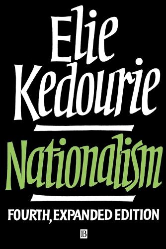 Паперова книга «Nationalism», автор Елі Кедурі - фото №1