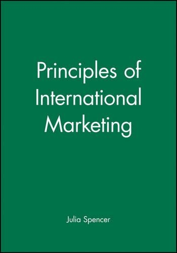 Паперова книга «Principles of International Marketing», автор Джулія Спенсер - фото №1