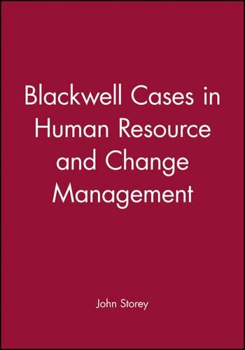 Бумажная книга «Blackwell Cases in Human Resource and Change Management», автор Джон Стоури - фото №1