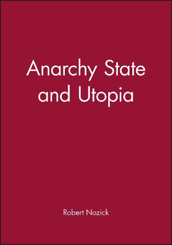 Паперова книга «Anarchy State and Utopia», автор Роберт Нозік - фото №1