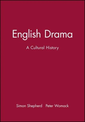 Паперова книга «English Drama: A Cultural History», авторів Пітер Вомак, Саймон Шепард - фото №1