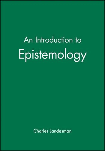 Бумажная книга «An Introduction to Epistemology», автор Чарльз Ландесман - фото №1
