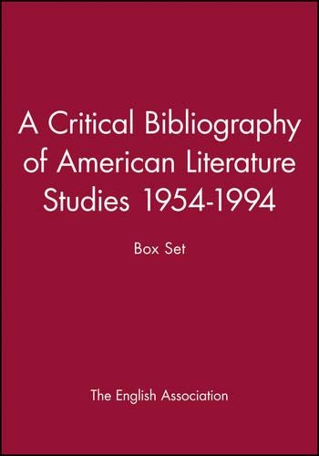 Бумажная книга «A Critical Bibliography of American Literature Studies 1954-1994: Box Set», автор Английская ассоциация - фото №1