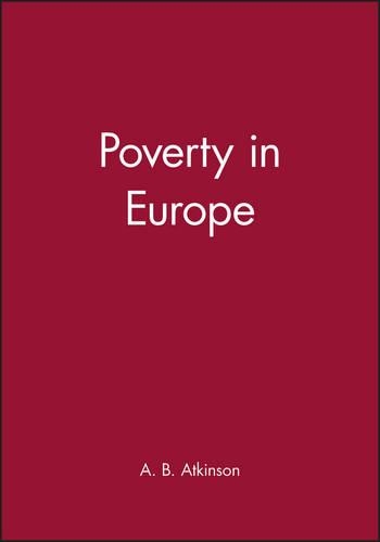 Паперова книга «Poverty in Europe», автор А. Б. Аткінсон - фото №1