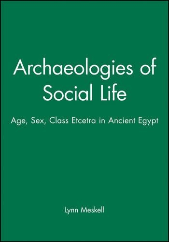 Бумажная книга «Archaeologies of Social Life: Age, Sex, Class Etcetra in Ancient Egypt», автор Линн Мескелл - фото №1